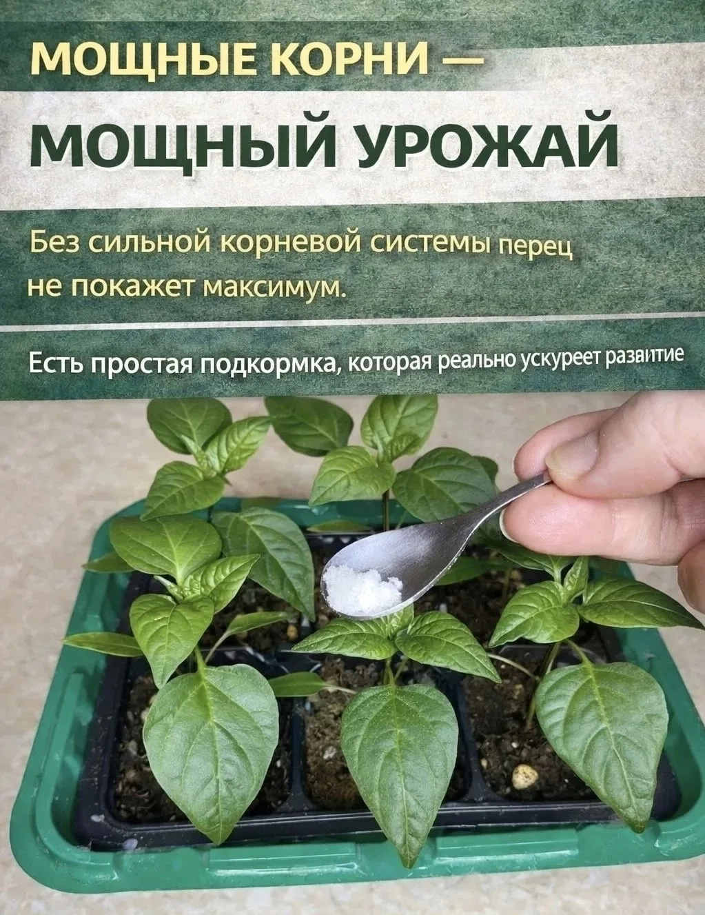 ЧЕМ ПОДКОРМИТЬ РАССАДУ ПЕРЦА ДЛЯ МОЩНЫХ КОРНЕЙ Крепкая корневая система — залог сильной рассады и бу