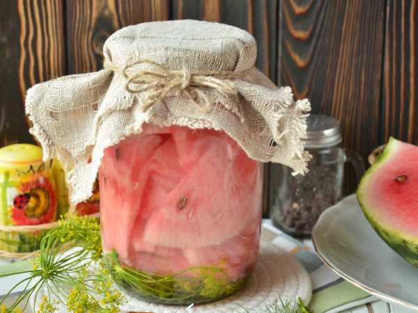 ХРУСТЯЩИЕ МАРИНОВАННЫЕ АРБУЗЫ