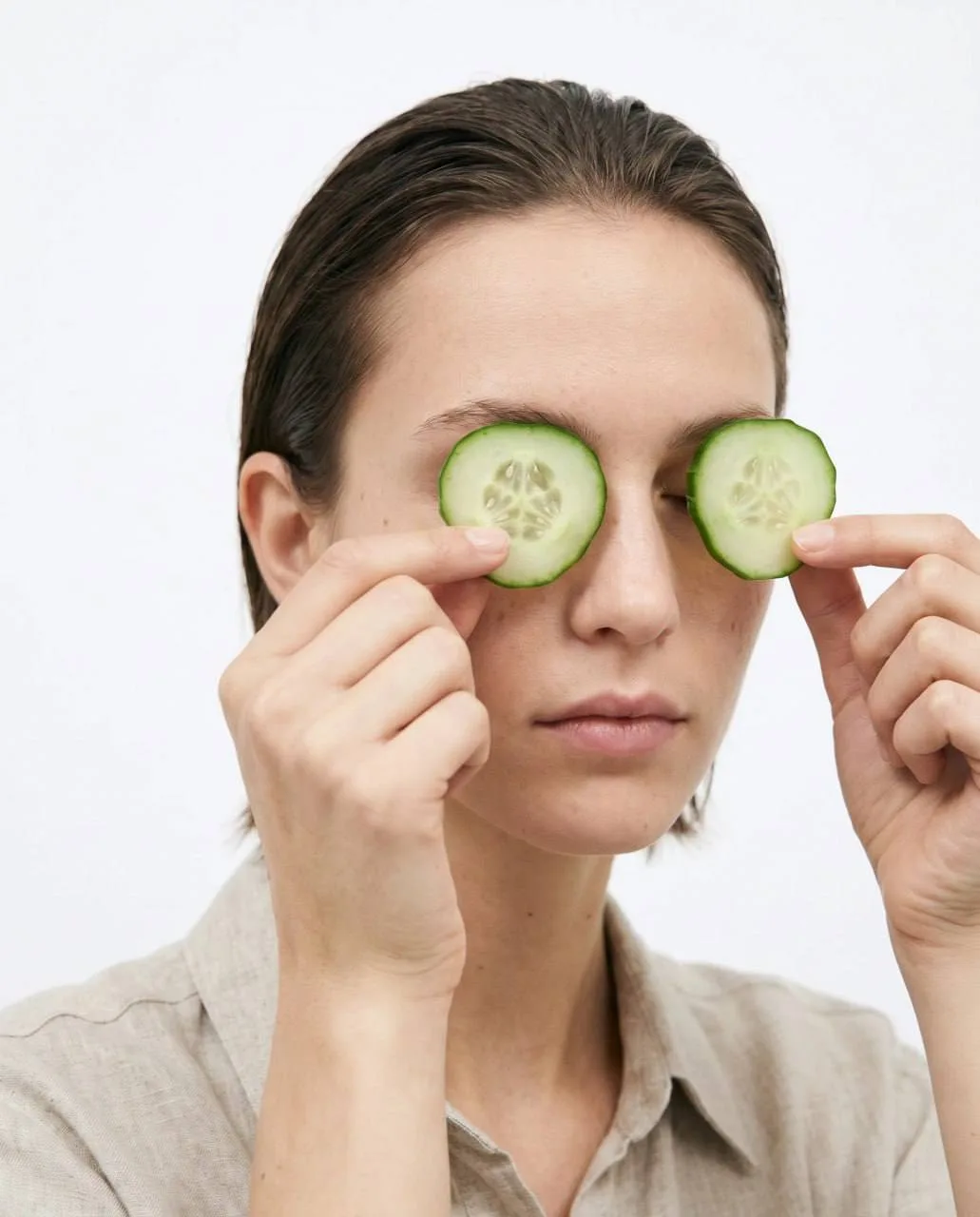 🥒 Огурцы на глаза