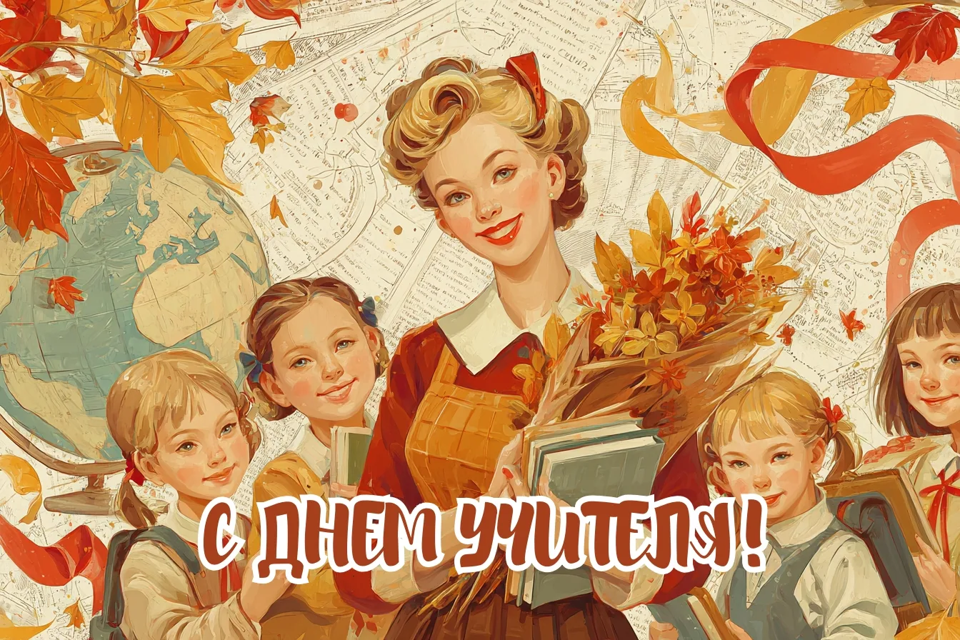🍂 С Днём учителя, друзья! 🍂