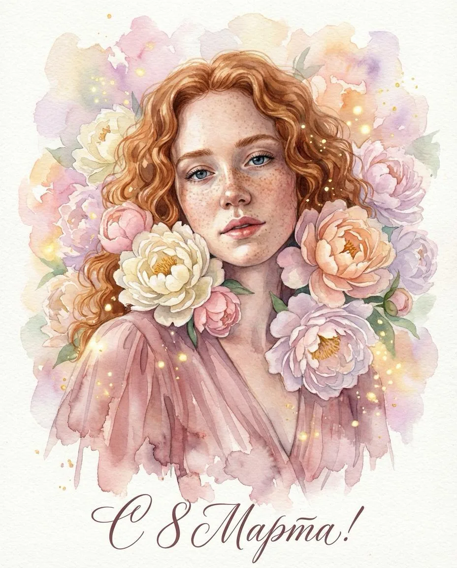 🌷 С 8 Марта, дорогие девушки и женщины!  Поздравляем с самым нежным весенним праздником!  К этому дн