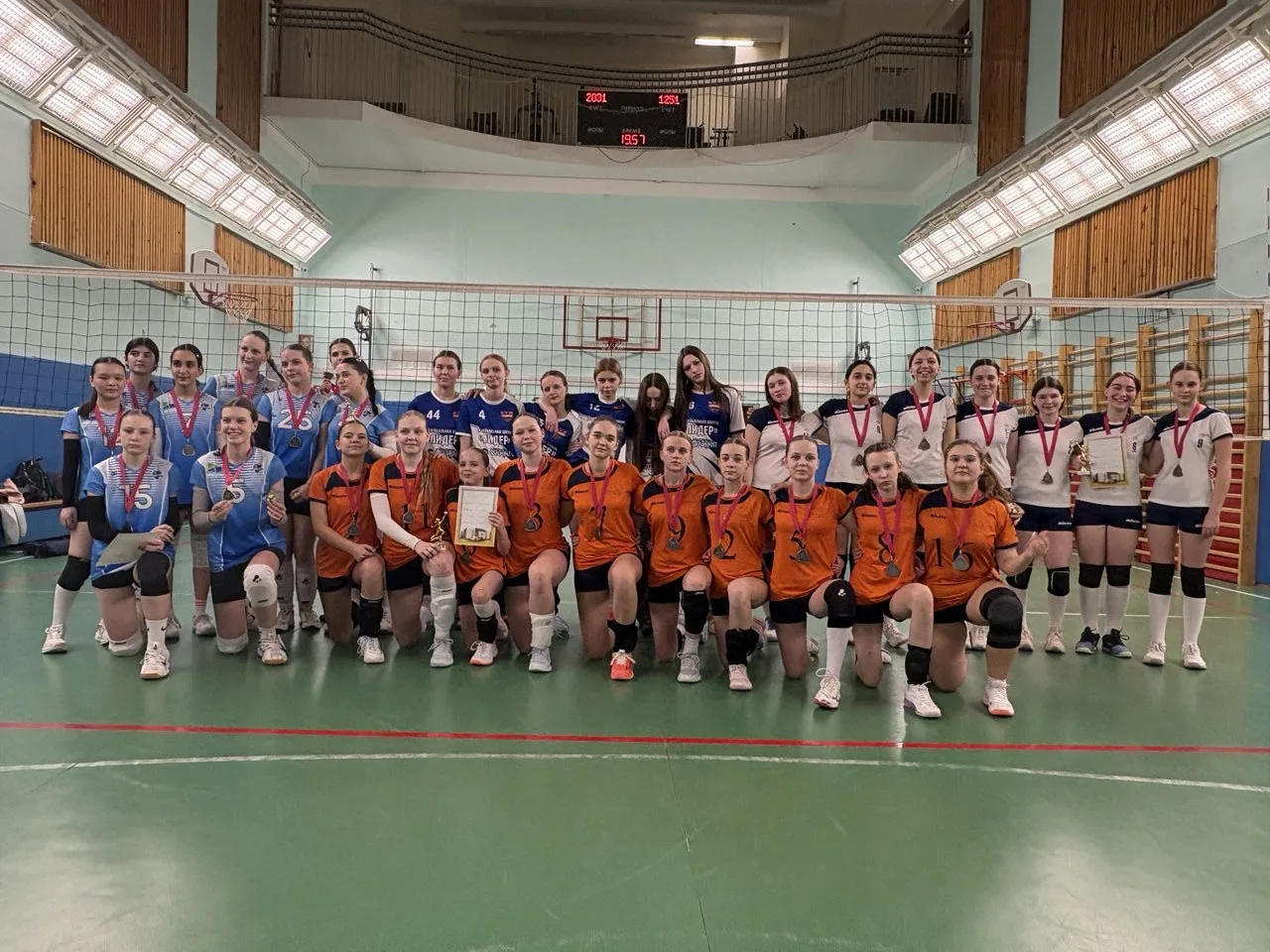 🌷8 марта, в честь Международного женского дня, состоялся волейбольный турнир среди девушек 2011-2012