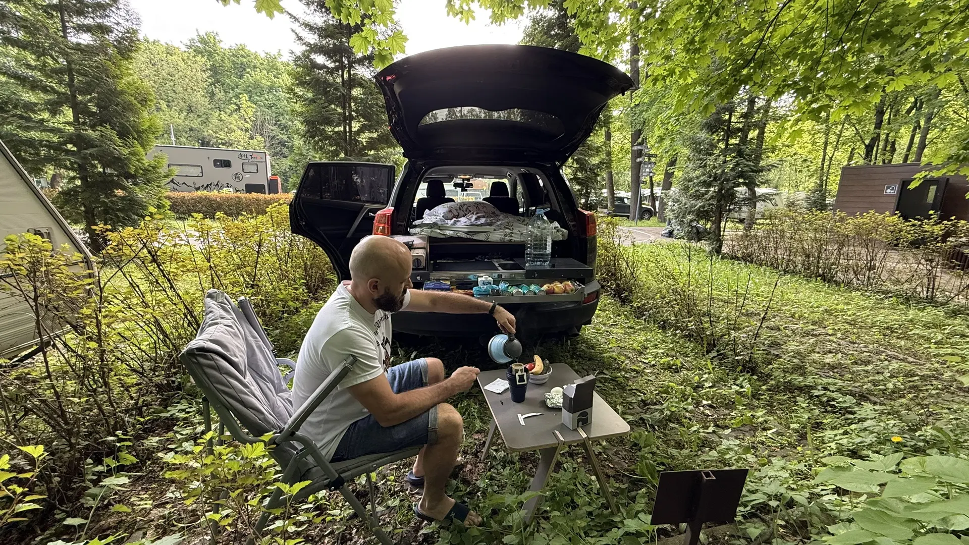 🔥 Тестирую кемпинговый модуль от https://camperbus.ru/