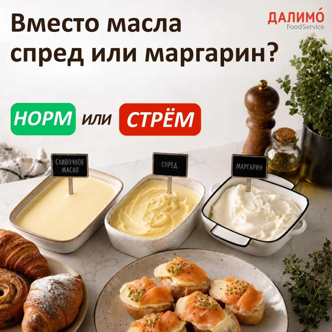 🤔 Спред или маргарин вместо масла - это НОРМ или СТРЁМ?

Ставьте ❤️, если вам норм
Ставьте 🔥,  есл