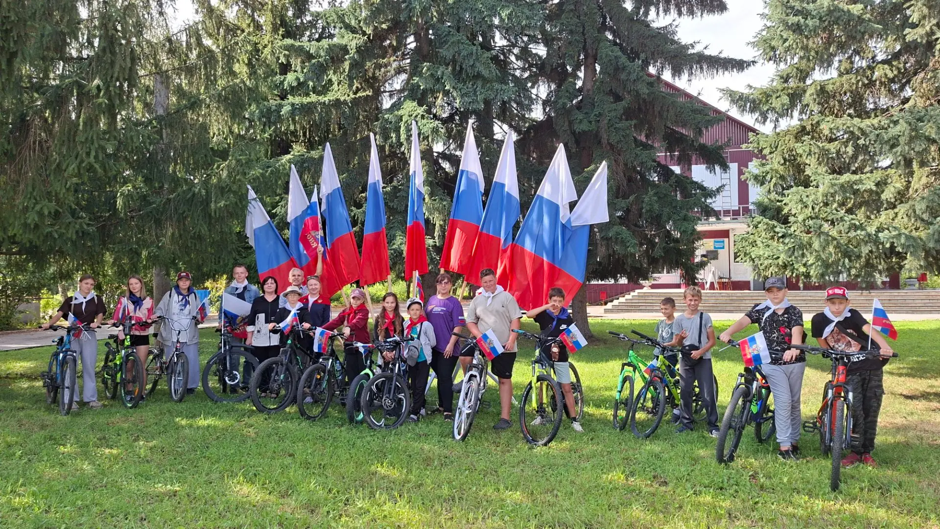 🚴‍♂️ Велопробег «Под небом России»  🇷🇺