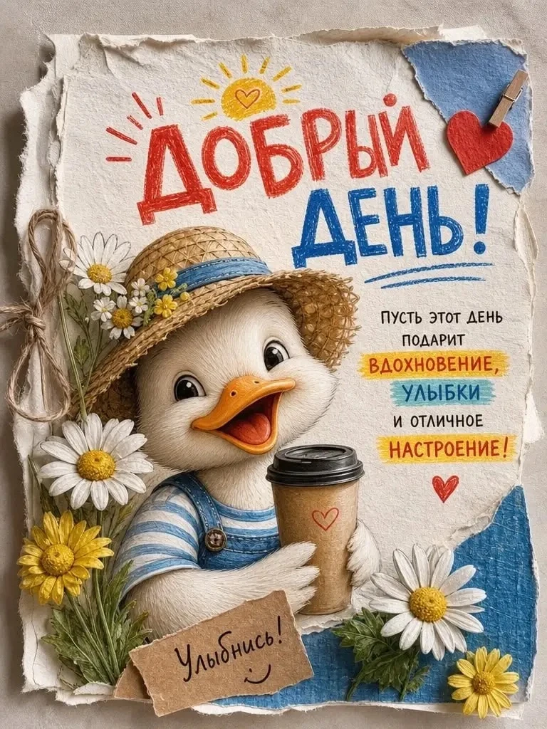 💌 Добрые открытки! Подписаться