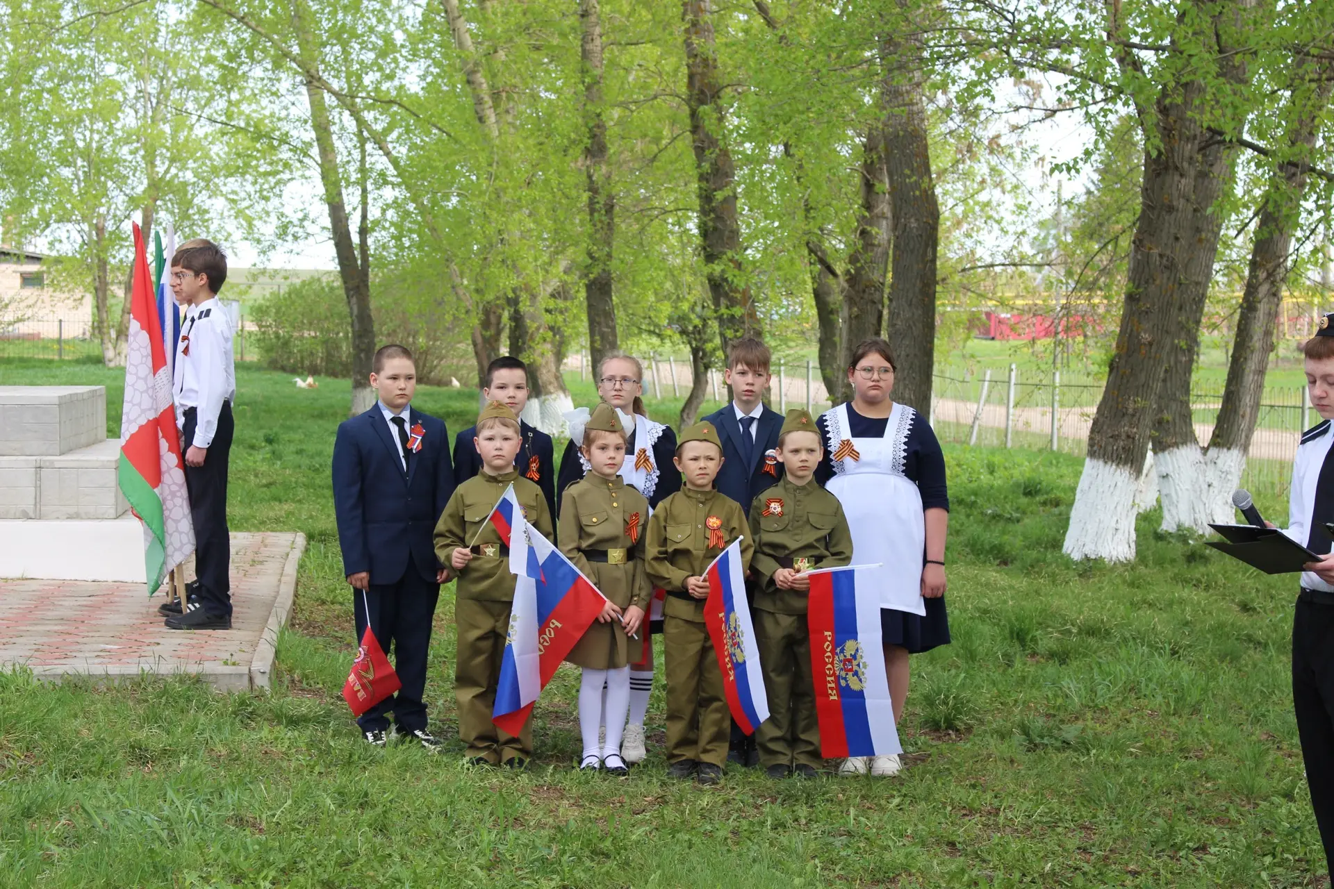 🕊️ «Вечная память героям: митинг, посвящённый Дню Победы».