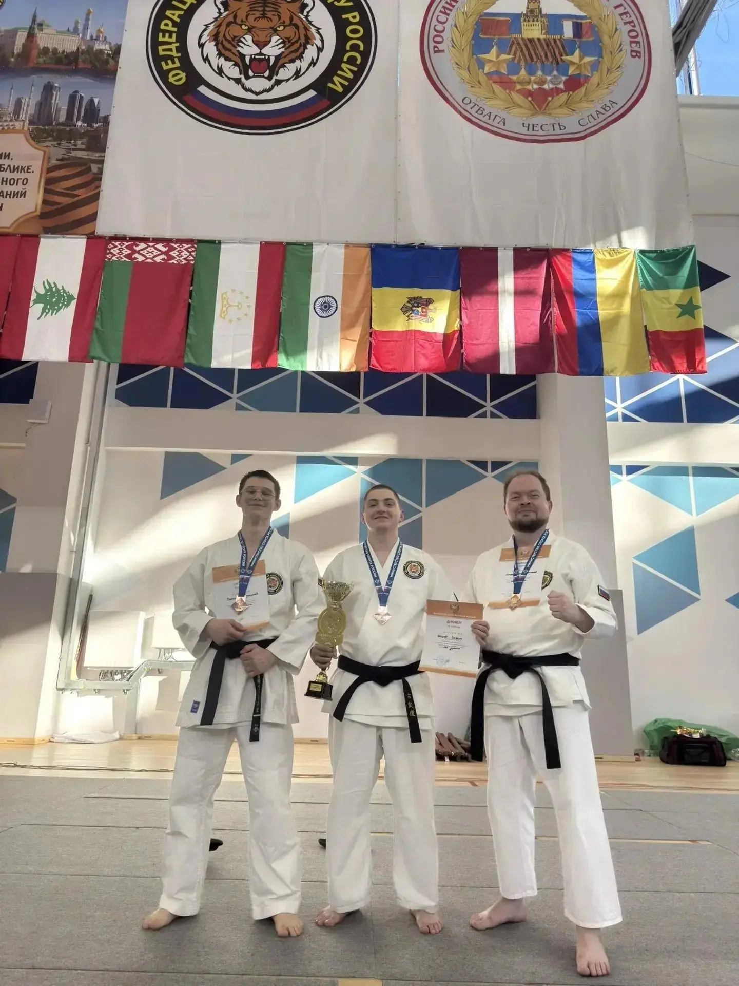 Поздравляем и гордимся! Успешно выступили в Москве  на Чемпионате России по Восточному Боевом Единоб