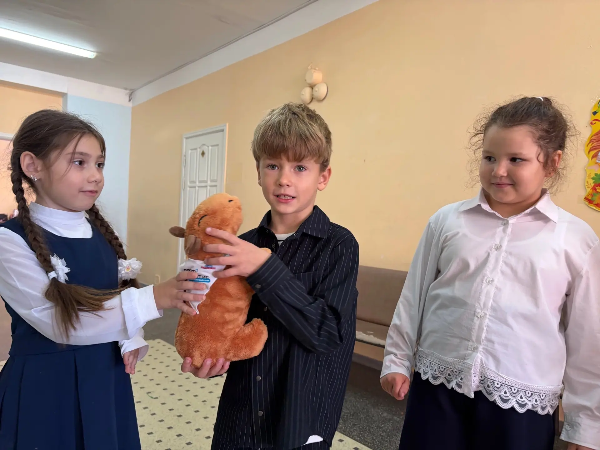 👏Вводное занятие «Орлята России» у первоклассников!