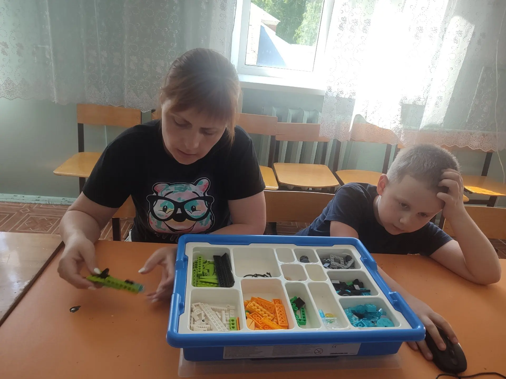 📝В объединении «Лего‑студия» (педагог Золотухина Екатерина Валентиновна) Грибановского Центра детск