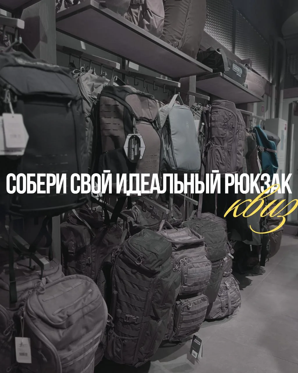 🎒Собери свой идеальный рюкзак