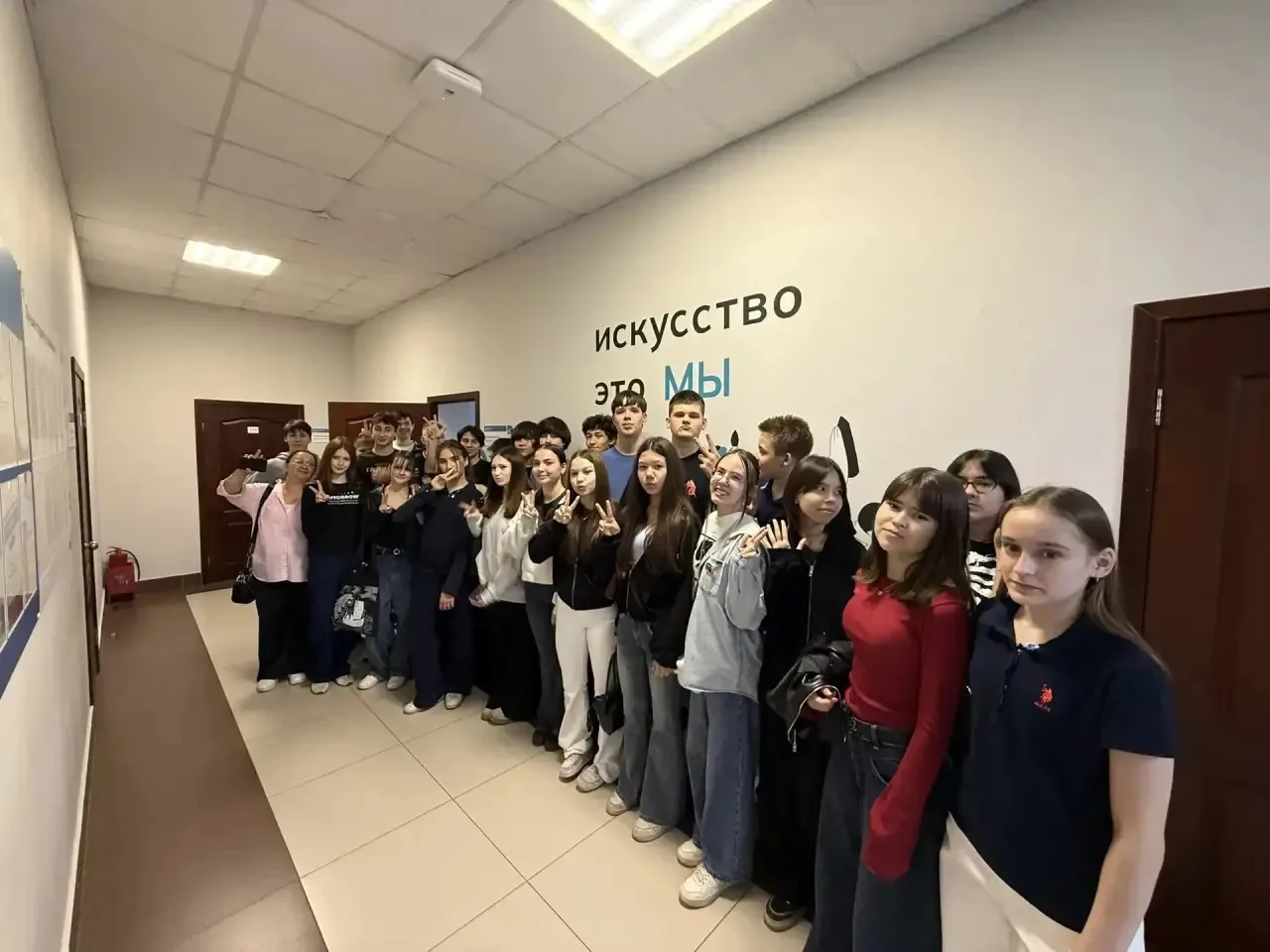 Сегодня 8а посетил "Казанский техникум народных  художественных промыслов" в рамках про...
