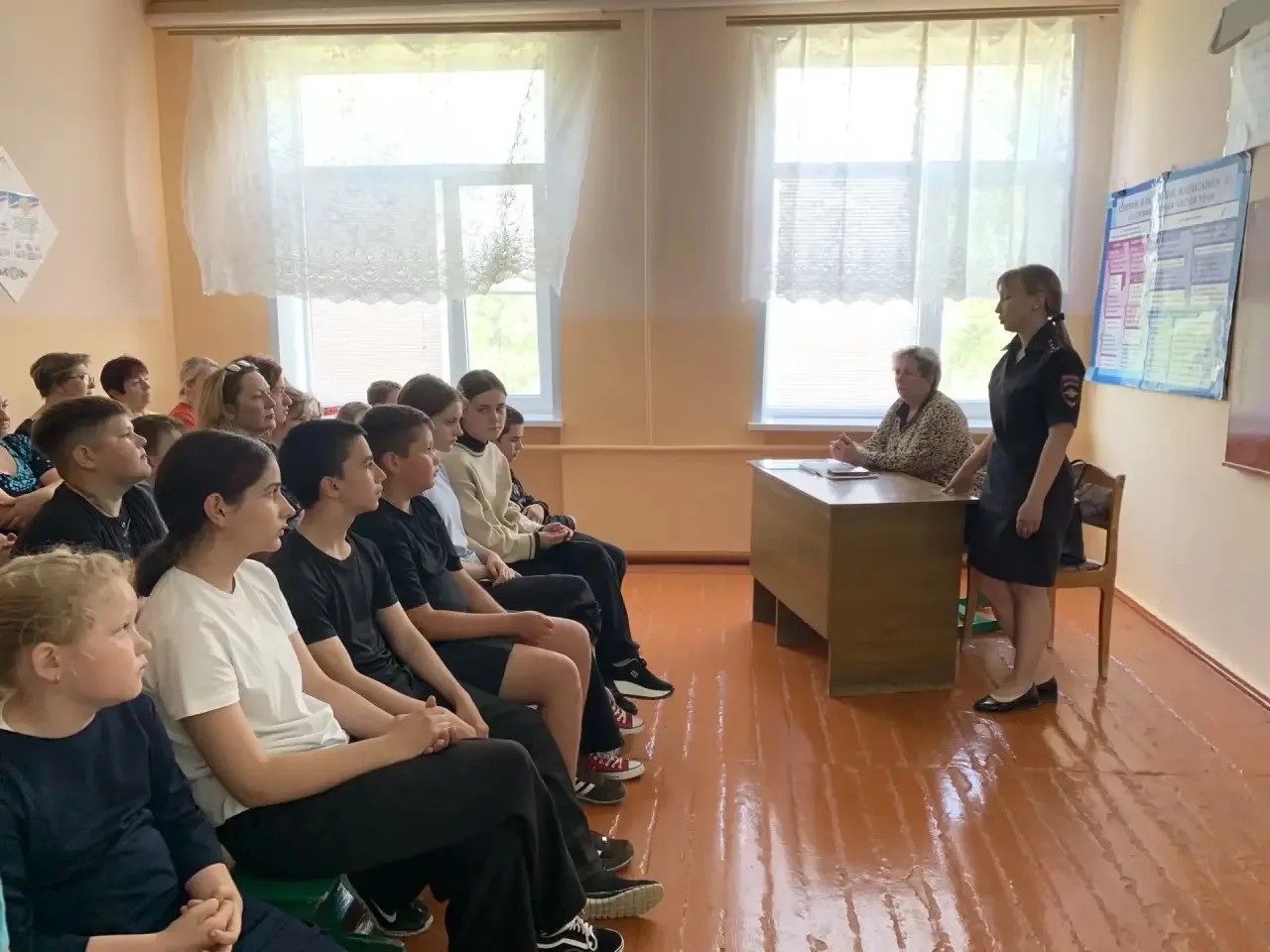 🚦Сегодня в нашей школе прошло общешкольное родительское собрание «Безопасность детей н...