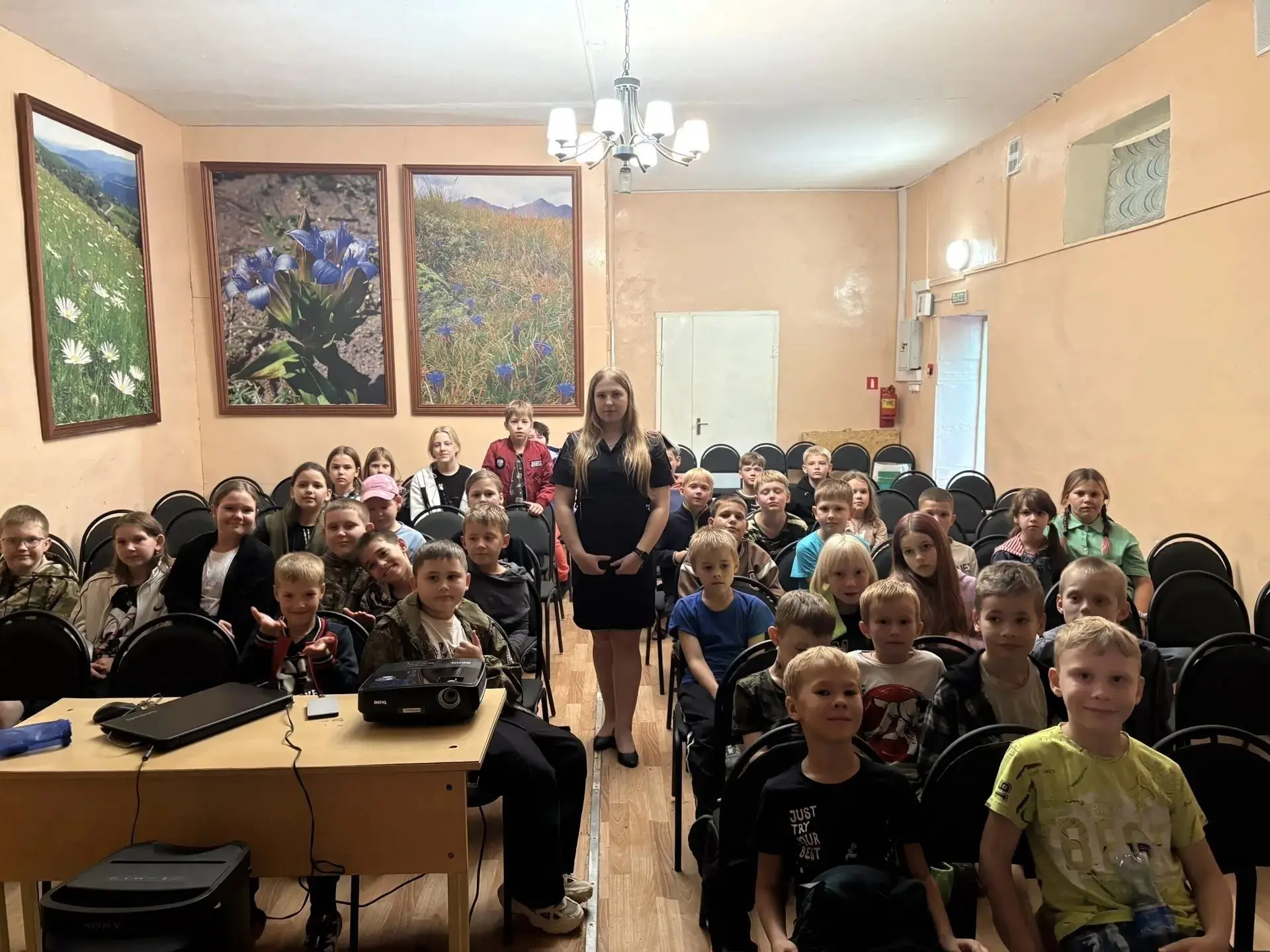 28.07.2026 г. в нашем лагере состоялось важное и полезное мероприятие — к нам приехали представители