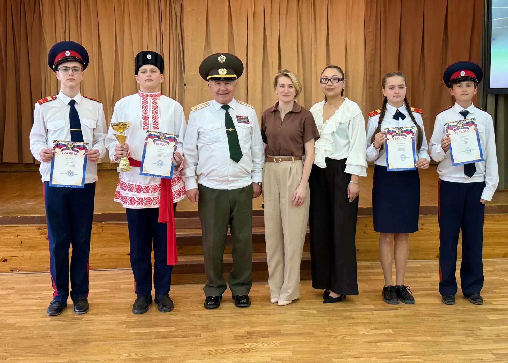 ✨ В завершение учебного года по доброй традиции состоялся конкурс на звание лучшего кадетского класс