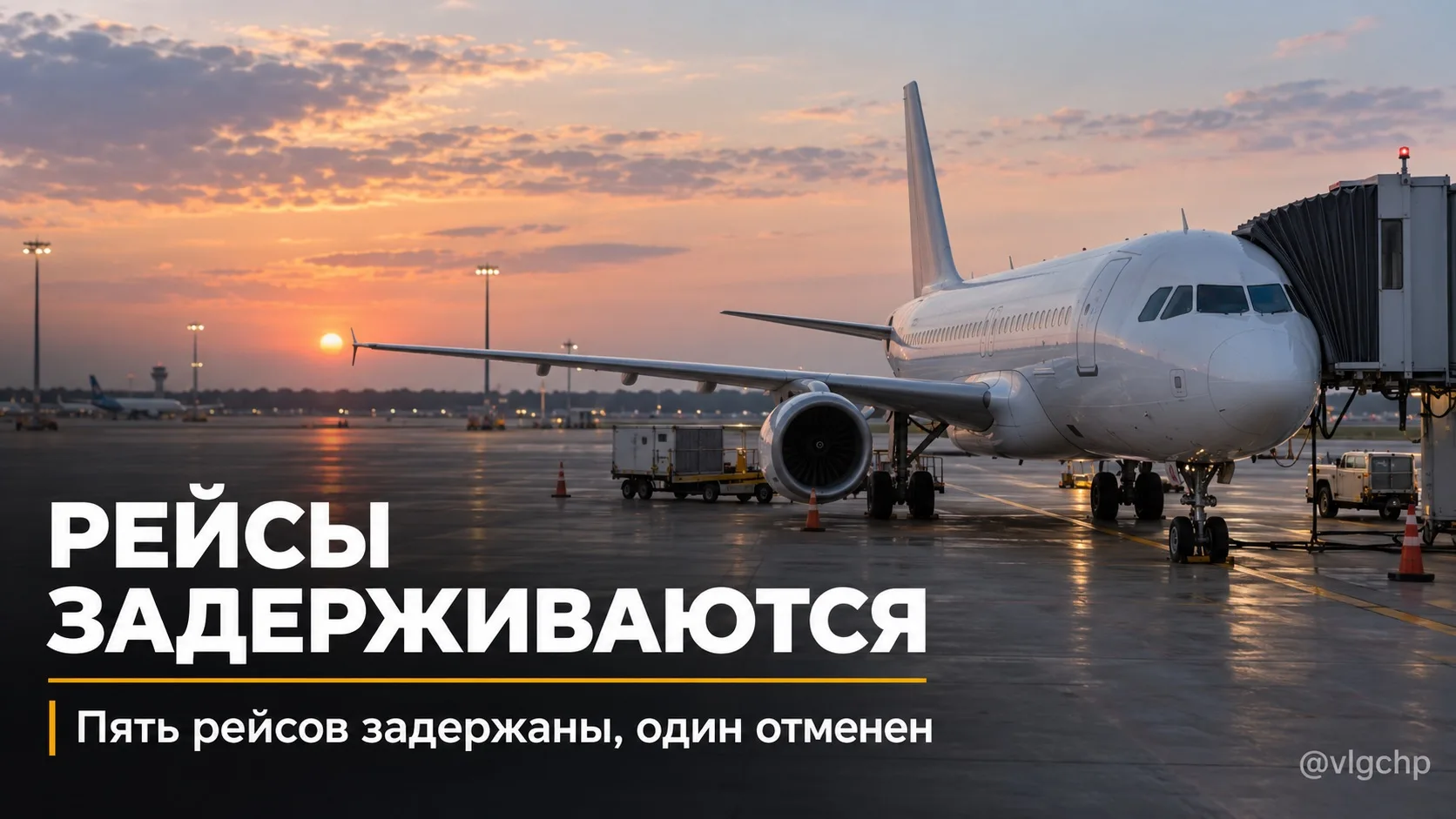 ✈️ В аэропорту Волгограда скорректировали расписание московских рейсов.
