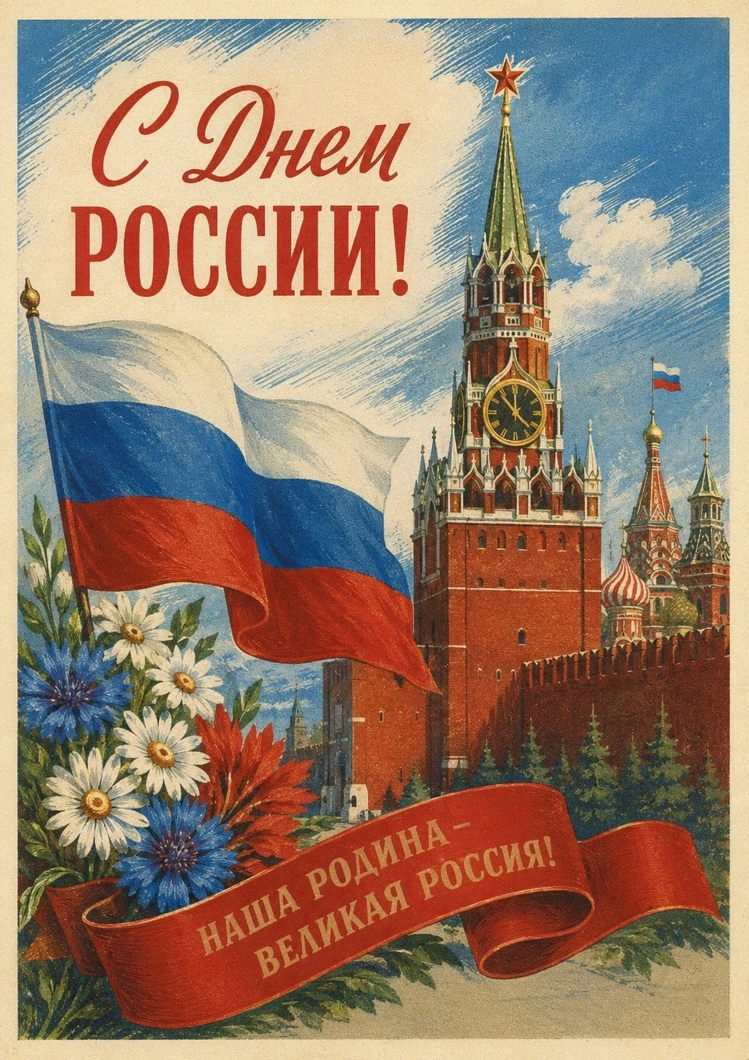С Днём России, дорогие земляки!

Для каждого из нас Родина начинается с чего-то своего. Для кого-то 