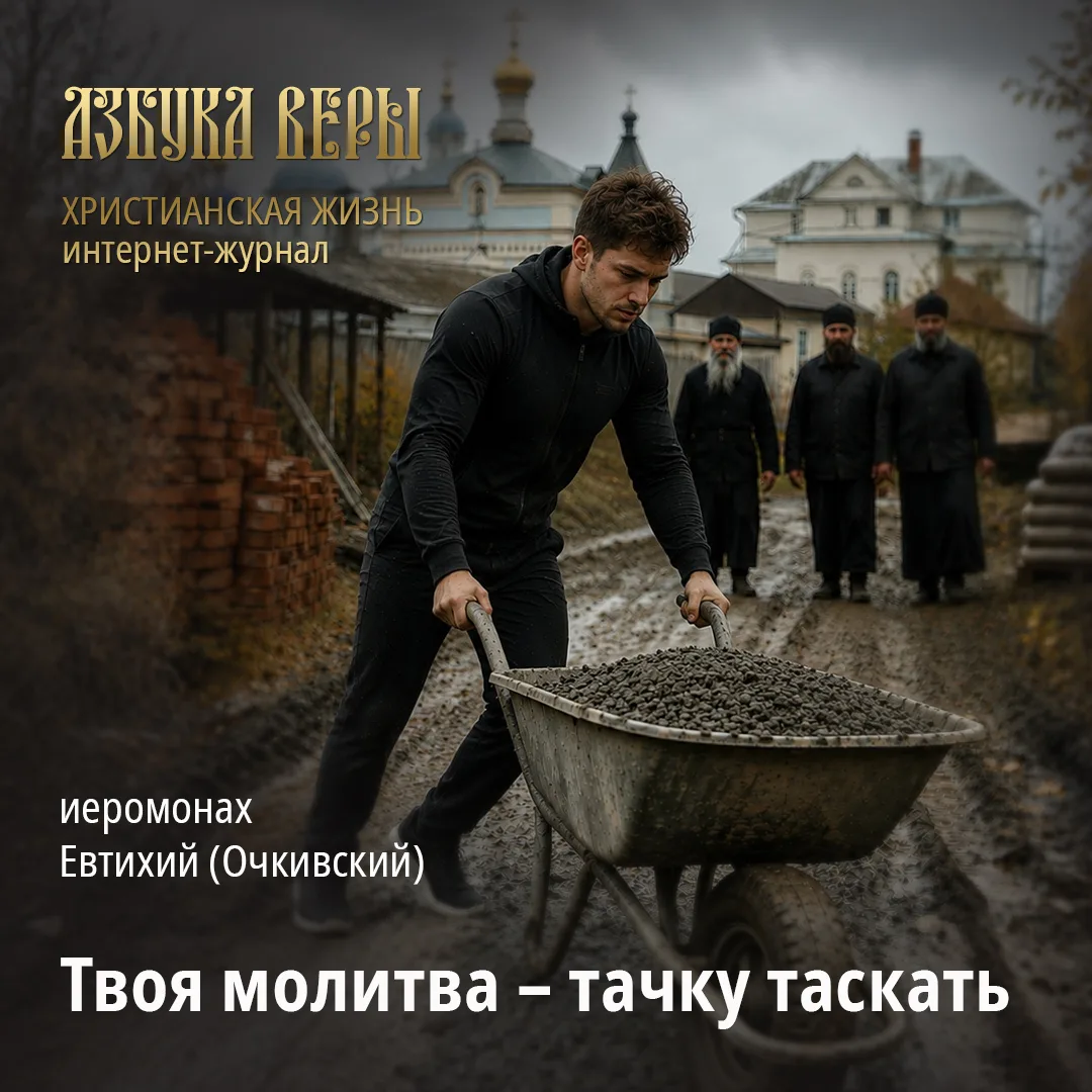 Твоя молитва – тачку таскать. - Иеромонах Евтихий (Очкивский)