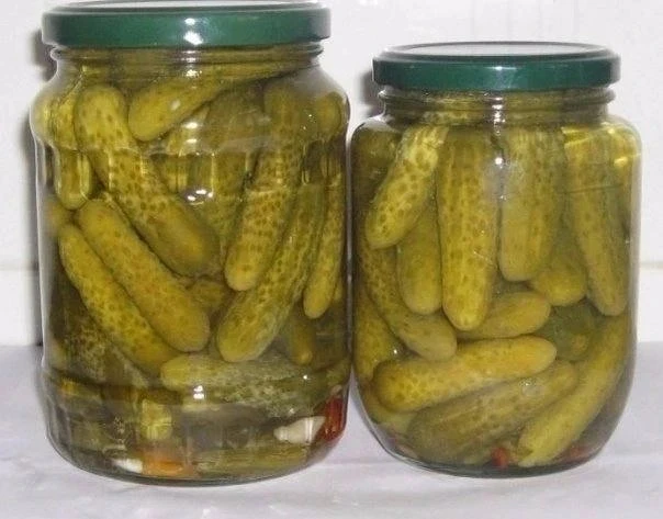 КОРНИШОНЫ МАРИНОВАННЫЕ