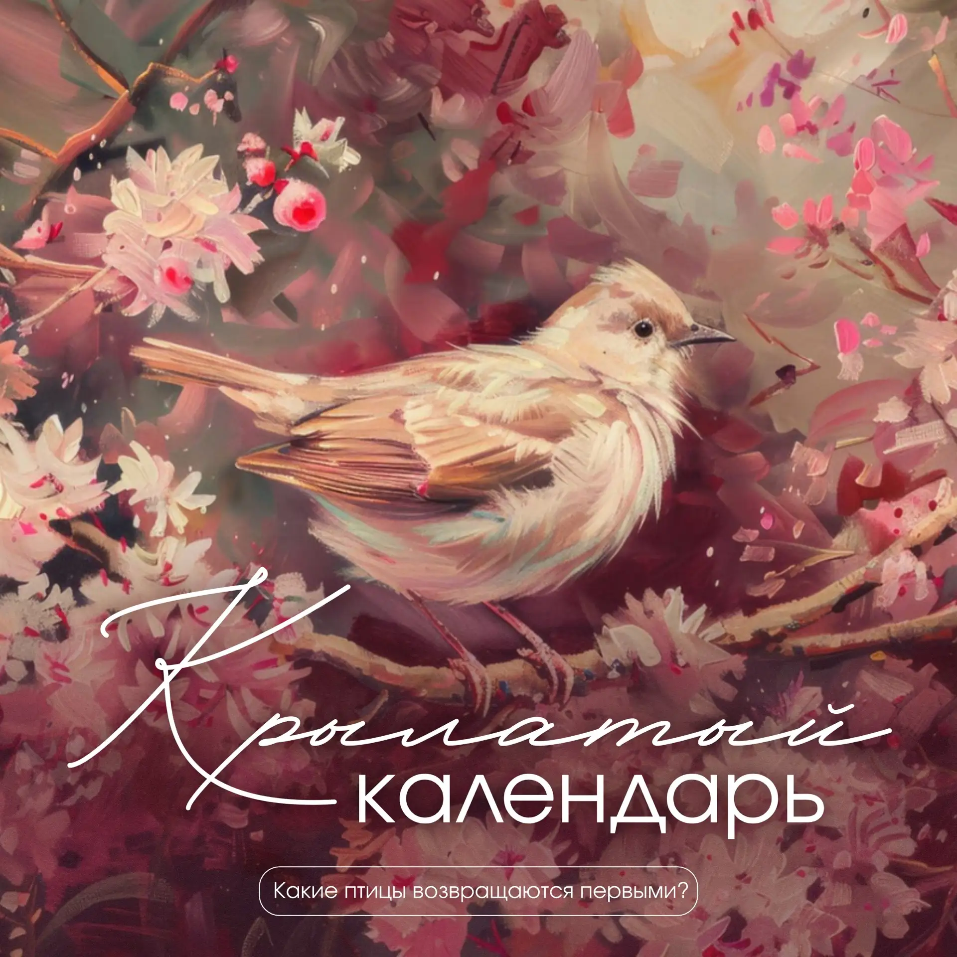 🐦‍⬛  «Крылатый календарь»: какие птицы возвращаются первыми?  Весна наступает не по календарю, а по 