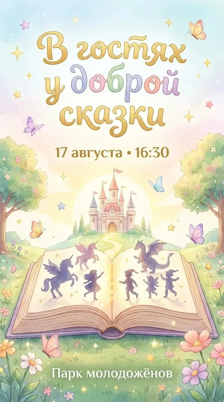 «В гостях у доброй сказки» — окунись в мир чудес!
