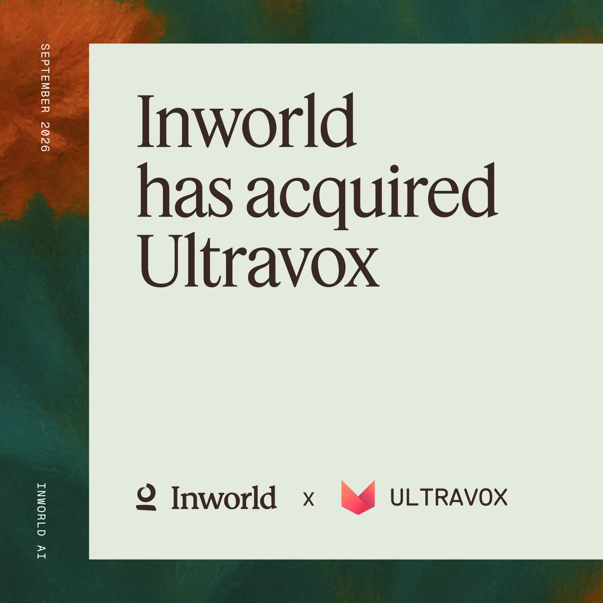 Inworld приобретает Ultravox