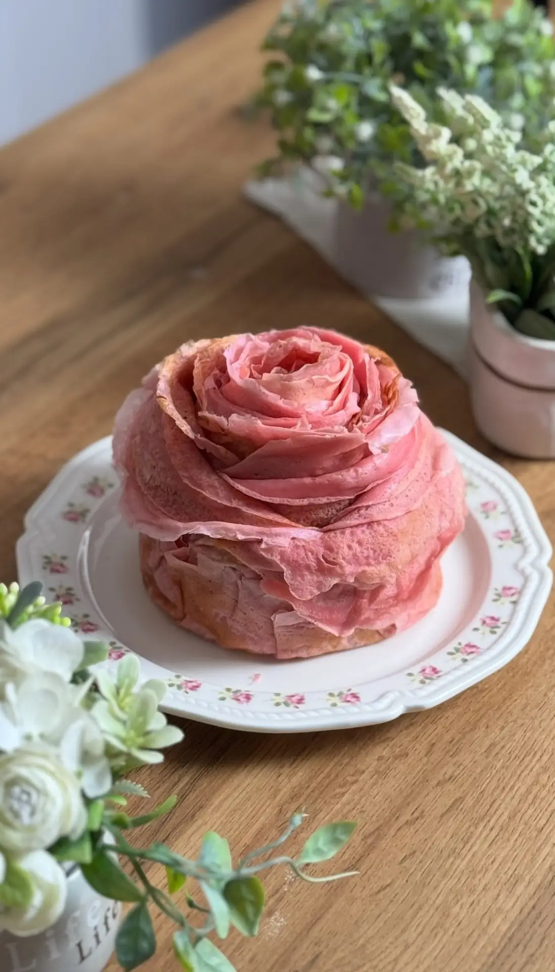 Блинный торт «Роза» 🌹