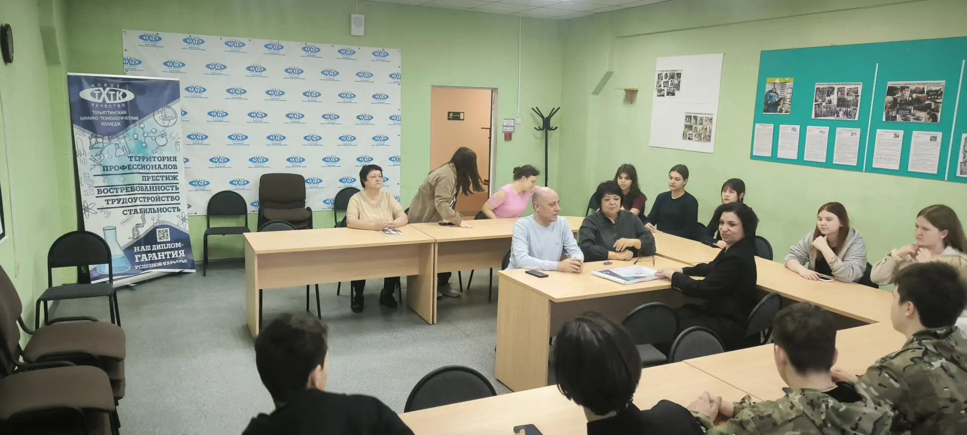 В нашем колледже обсудили дизайн-концепцию ремонта по проекту «Профессионалитет»
