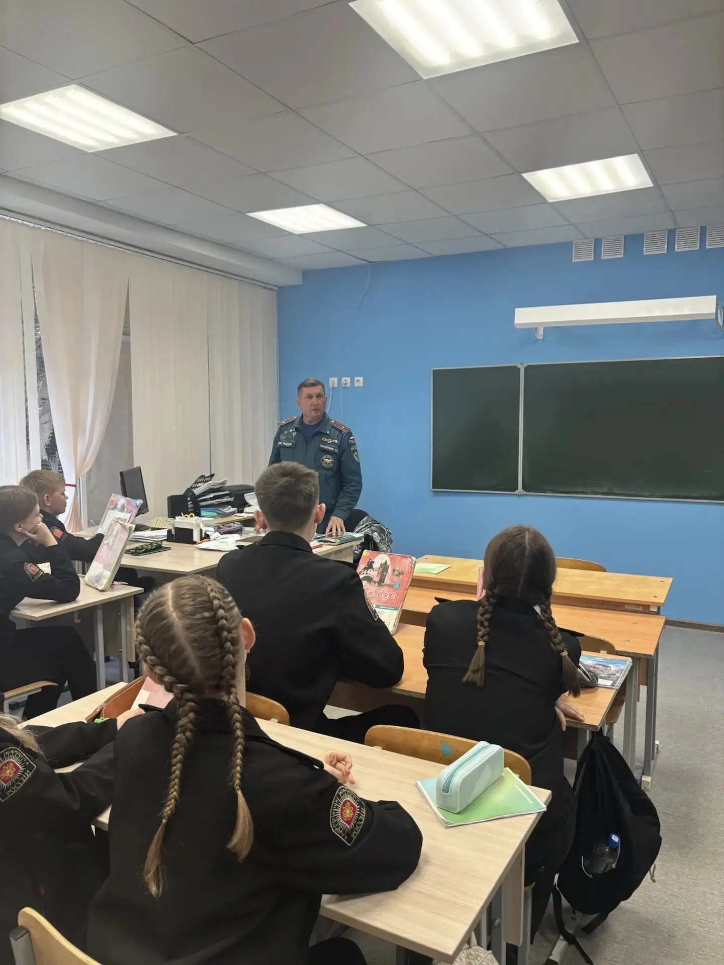 🧭 В лицее прошли профилактические беседы о безопасности обучающихся🧭  💬В преддверии летнего периода 