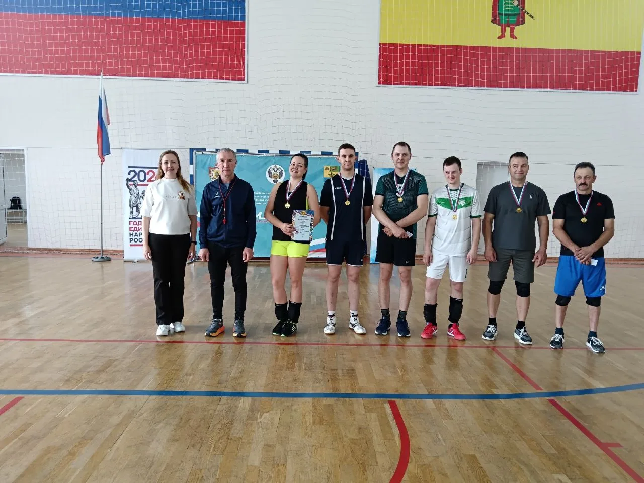 🏐🇷🇺 Встречаем победный май на волейбольной площадке!