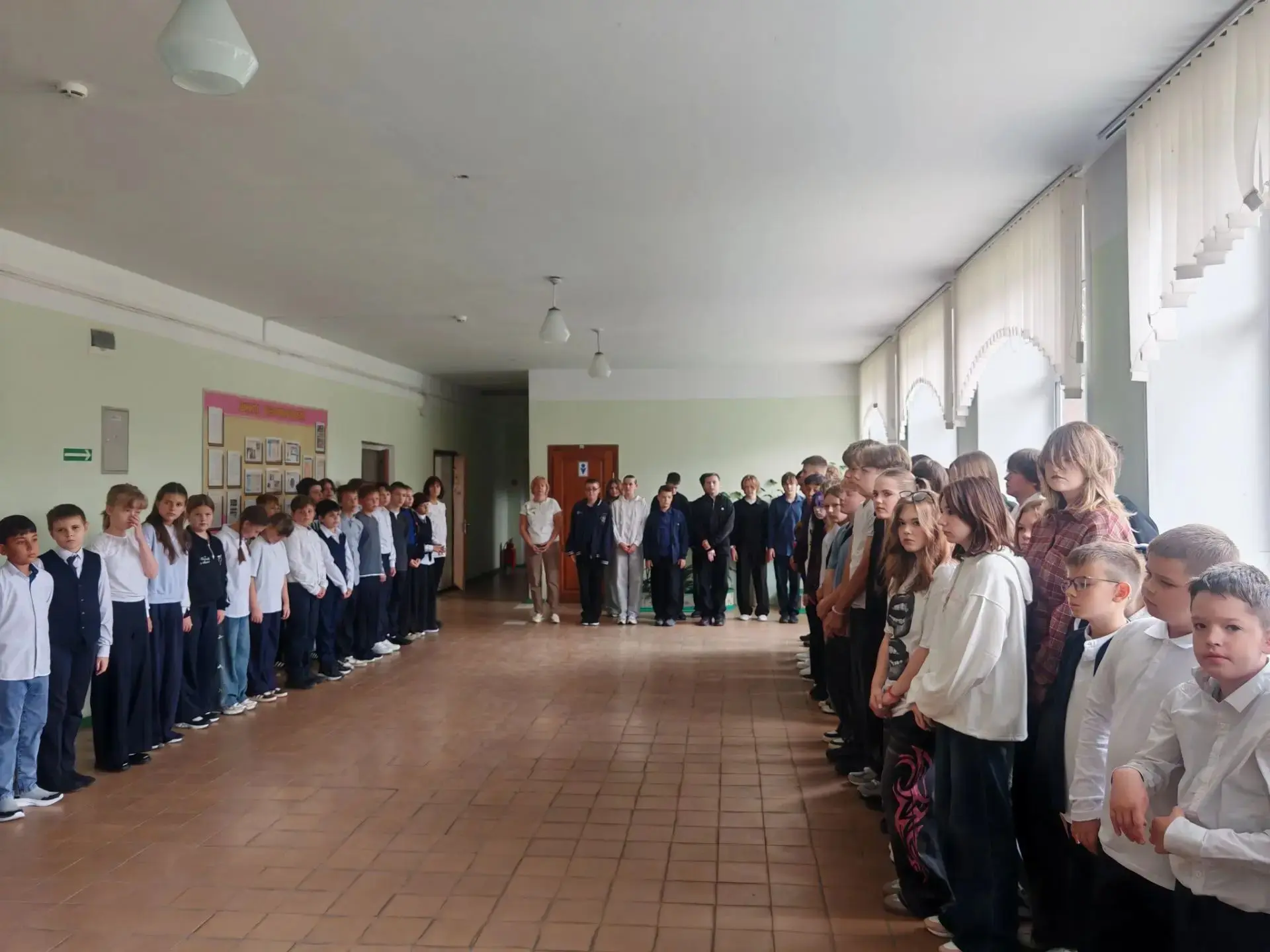 ⭐🕯️ Сегодня, 3 сентября, в структурном подразделении «Совхоз» прошла линейка, посвящён...