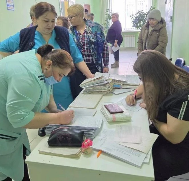 🚑Мобильная медицинская бригада Центра здоровья Городской поликлиники № 2 Благовещенска провела обсле