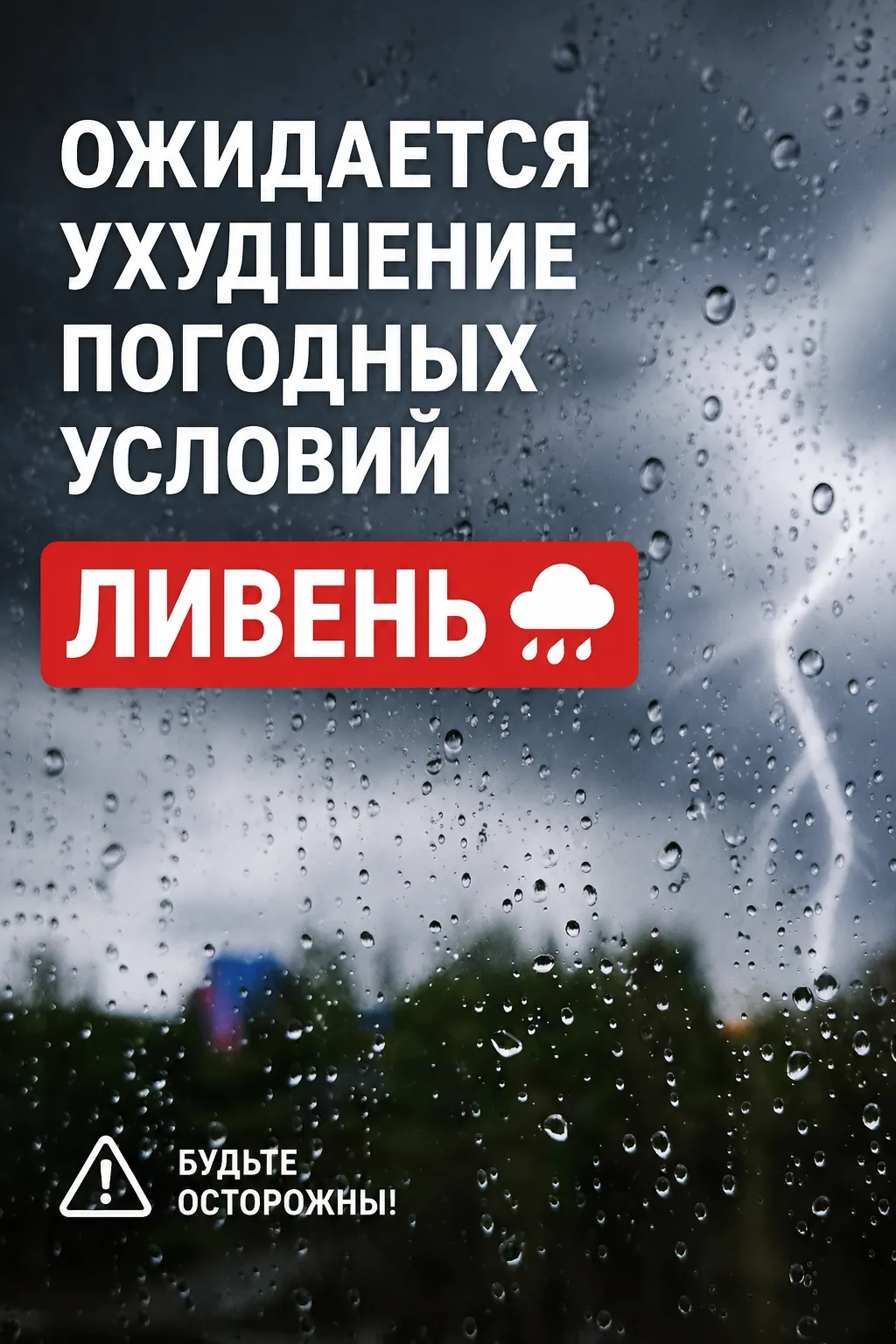 Внимание, жители Нягани! ⚠️

До конца суток 6 августа в ХМАО‑Югре ожидаются опасные погодные явления
