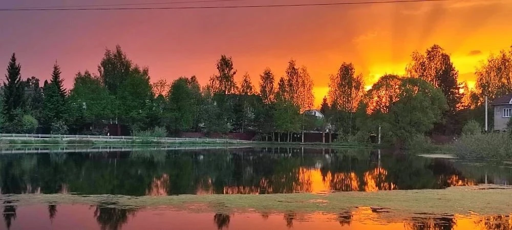 Недавняя красота в Солнечногорске😍  НЕ ЗАБУДЬ ПОДПИСАТЬСЯ ⤵️
