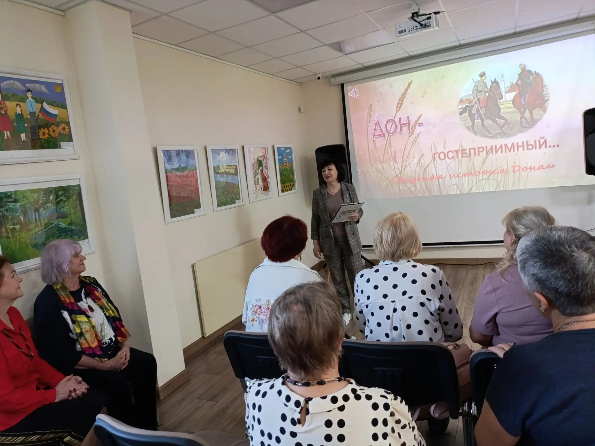 В Краеведческом музее прошли уютные казачьи посиделки «Вкусная история Дона» участниками которых ста