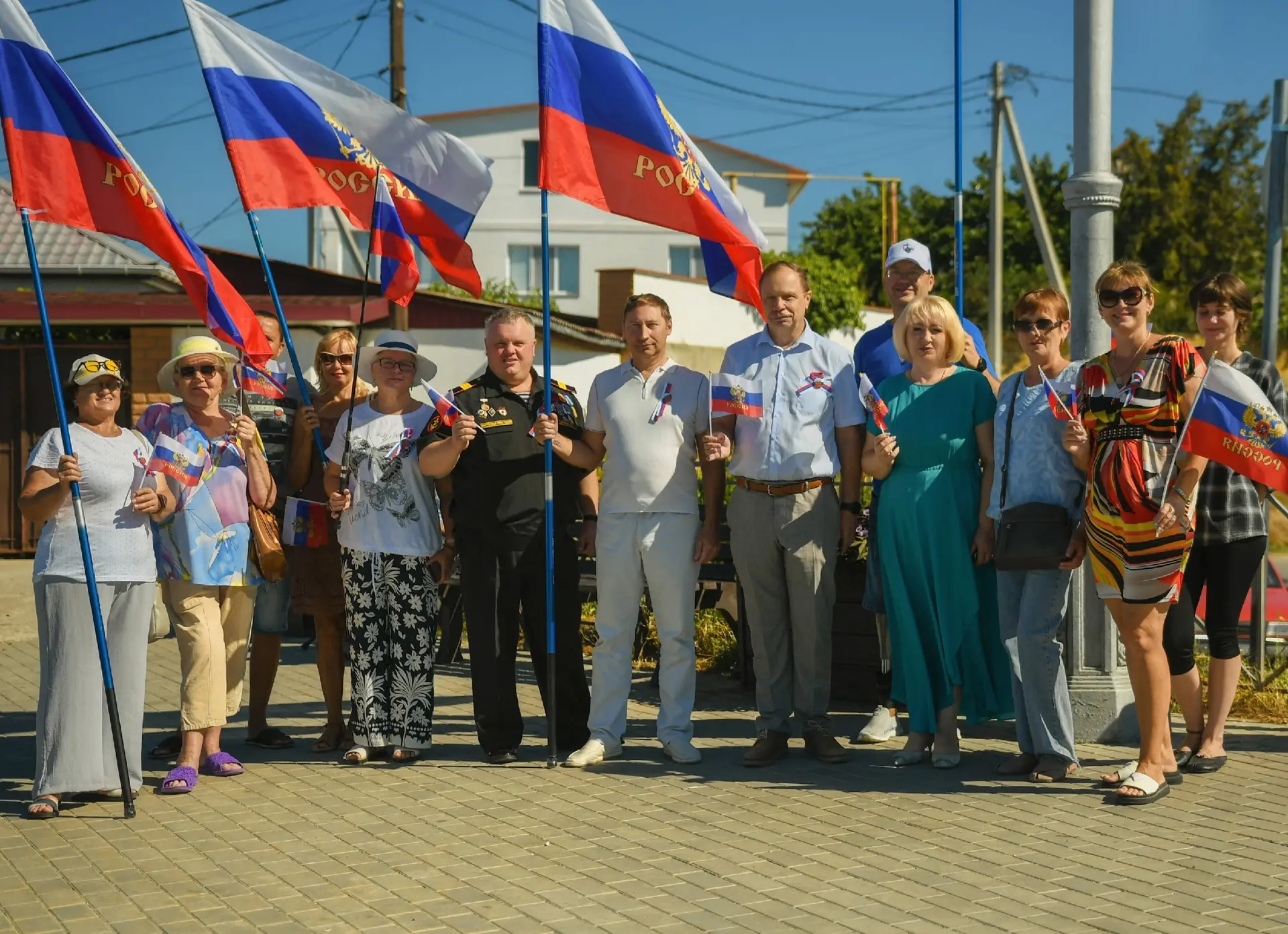 На Северной стороне прошли праздничные мероприятия, посвящённые Дню Государственного фл...