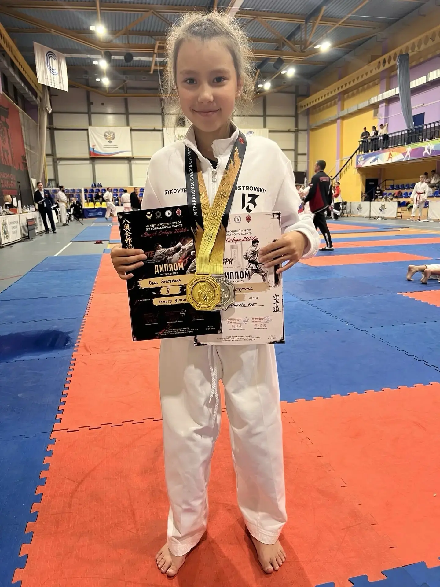 🥋 Золото и серебро в Томске: поздравляем нашу чемпионку Екатерину Ким!