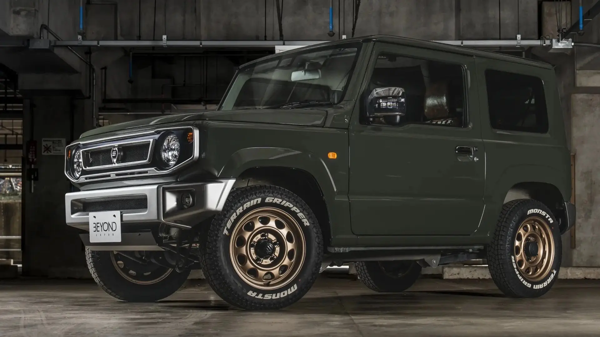 🏎 Suzuki Jimny получил внешний вид в стиле культовых Toyota 70-х
