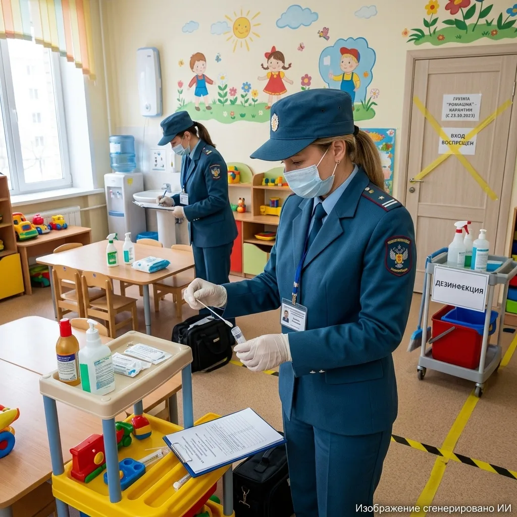 Роспотребнадзор проверяет информацию о вспышке инфекции в детсаду Оби