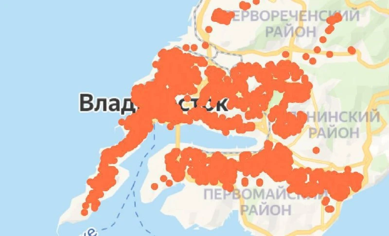 Первомайский район Владивостока снова без горячей воды — стартовал новый этап опрессовка.  С 25 мая 