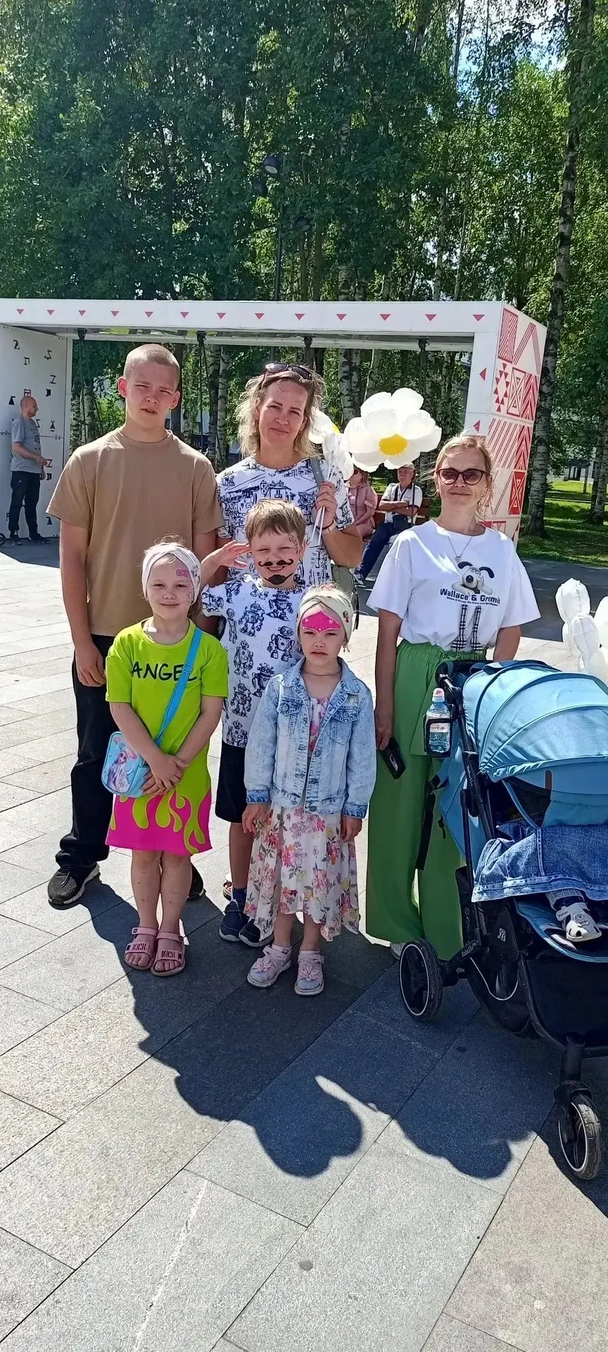 🎉 Сегодня, в День семьи, любви и верности, впервые в Сыктывкаре прошел большой семейный фестиваль «