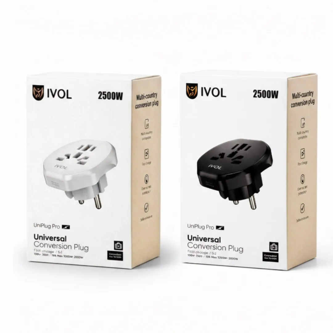 IVOL дебютирует на рынке электроники с универсальным адаптером UniPlug Pro  

Молодой российский бре