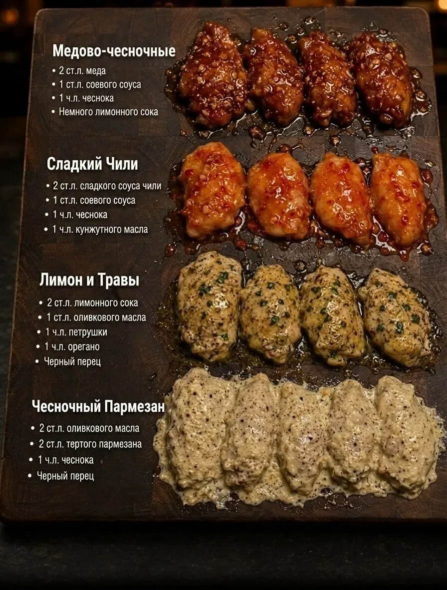 💥 ПОДБОРКА МАРИНАДОВ ДОЯ КУРИЦЫ, КРЕВЕТОК, ГОВЯДИНЫ И РЫБЫ💥