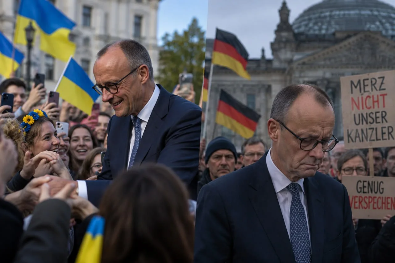 🇩🇪 «Это политический диагноз»: в Германии сравнили рейтинги Мерца в Киеве и Берлине