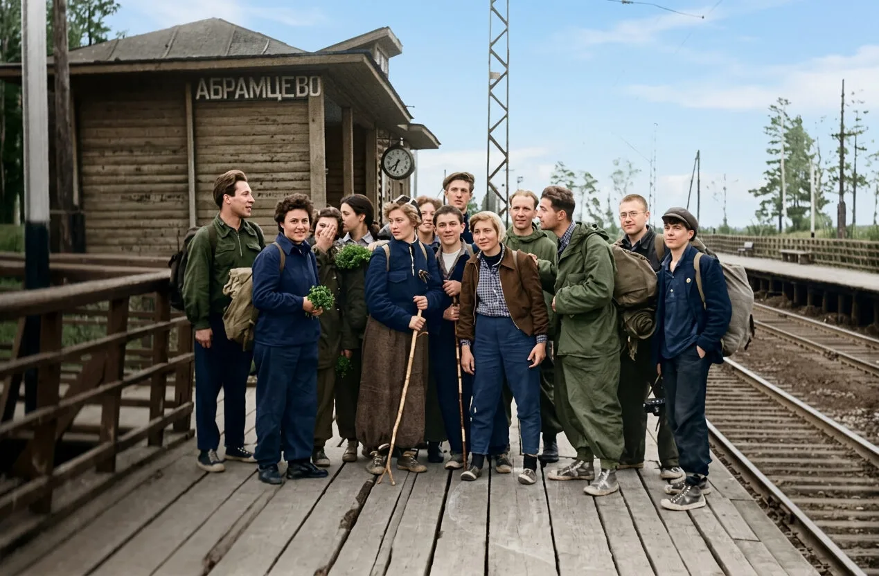 Платформа Абрамцево. Начало 1960-х гг.