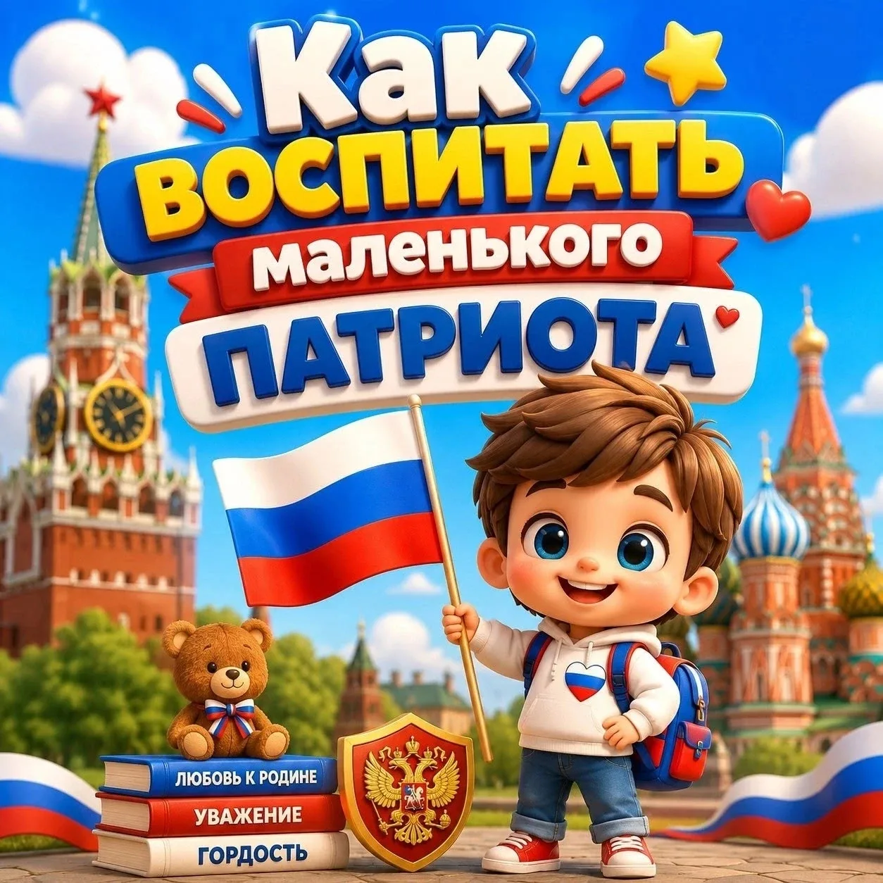 Патриотизм начинается с детства - просто и по - доброму!