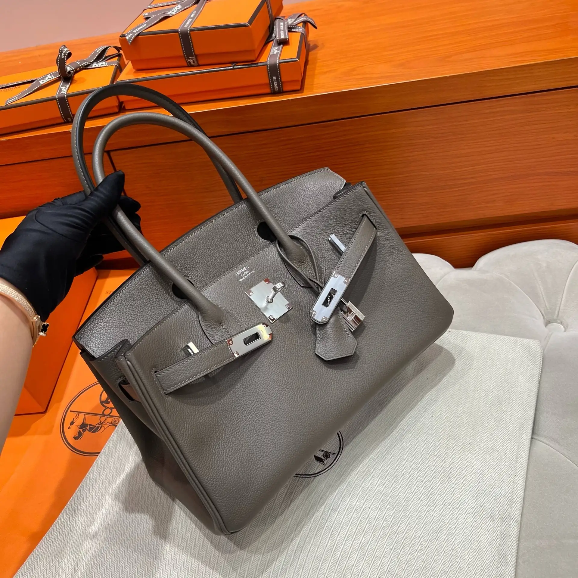 Классический Birkin для руки. Shoulder — для жизни.