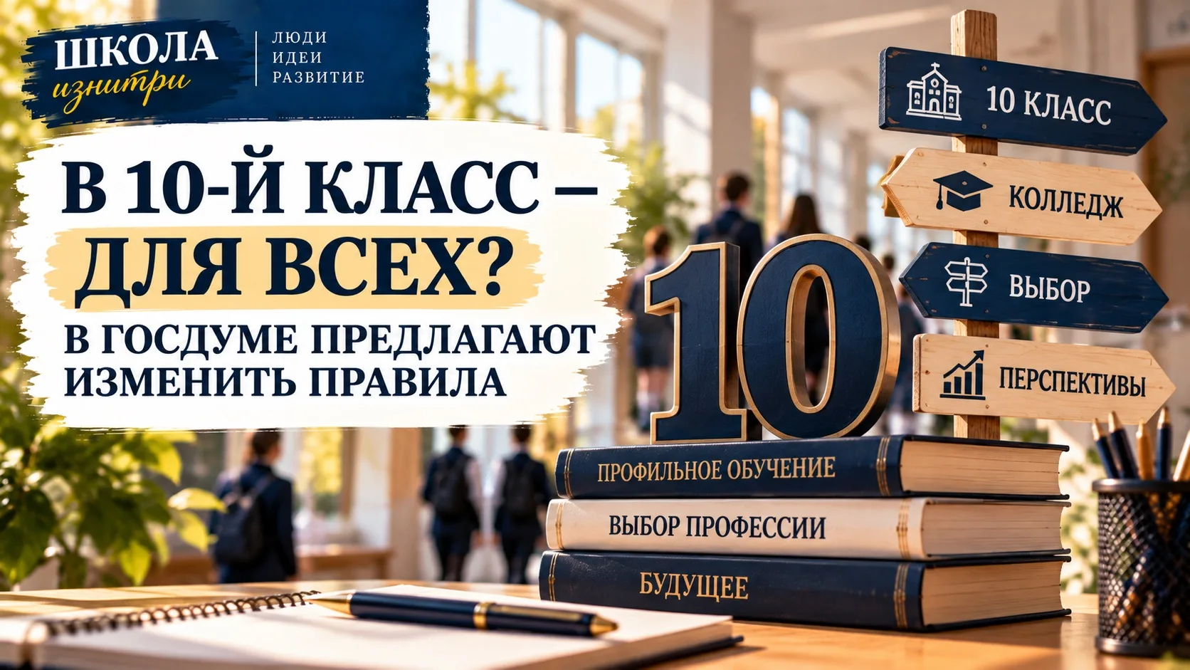📚 В 10-Й КЛАСС — ДЛЯ ВСЕХ? В ГОСДУМЕ ПРЕДЛАГАЮТ ИЗМЕНИТЬ ПРАВИЛА