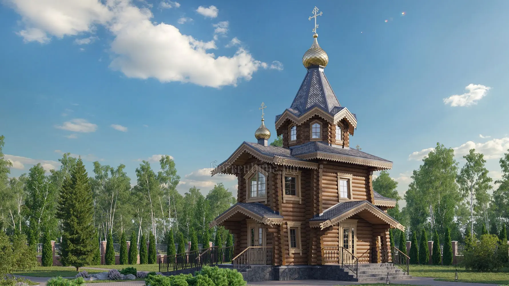 Ход строительства Храма святого праведного Феодора Томского! 📸