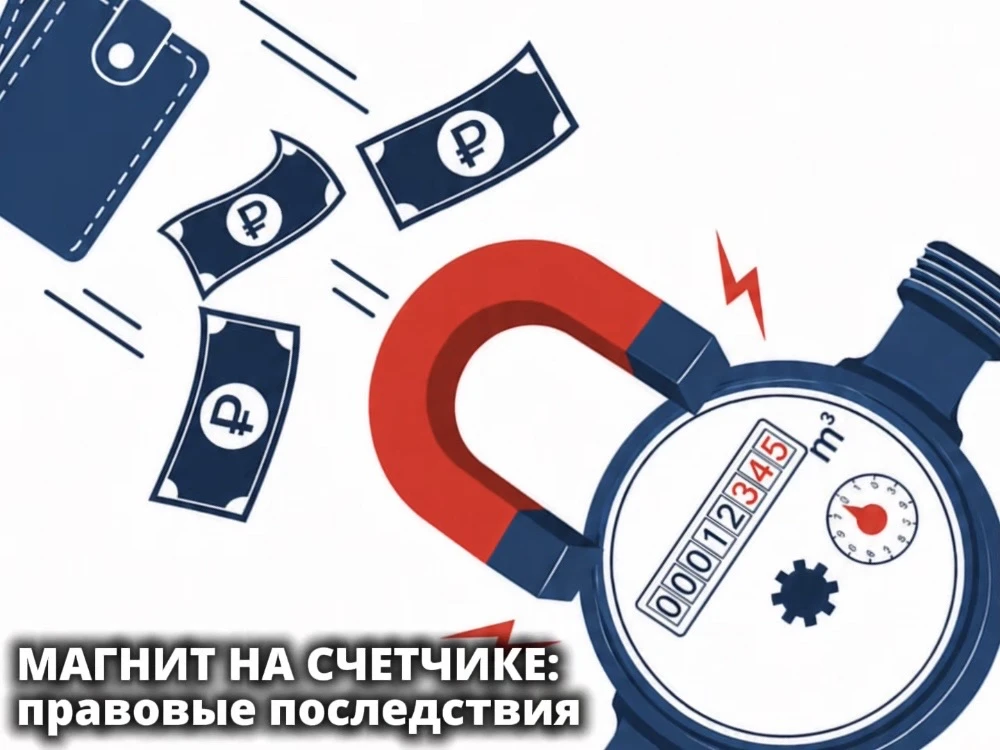 Любое вмешательство в работу приборов учета строго запрещено. Попытки сэкономить с помо...